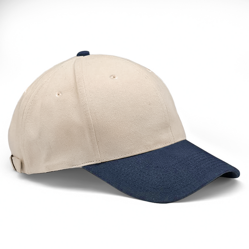 Custom Embroidered Logo/Text -  Personalized Vintage Two-tone Dad Hat