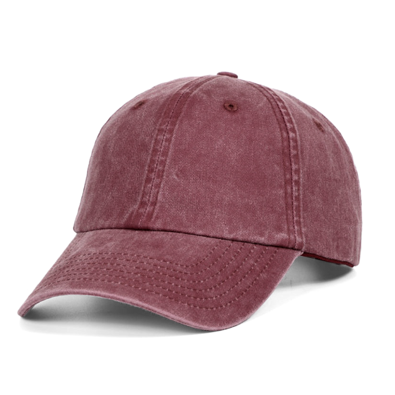 Custom Embroidered Logo/Text -  Personalized Vintage Washed Baseball Cap