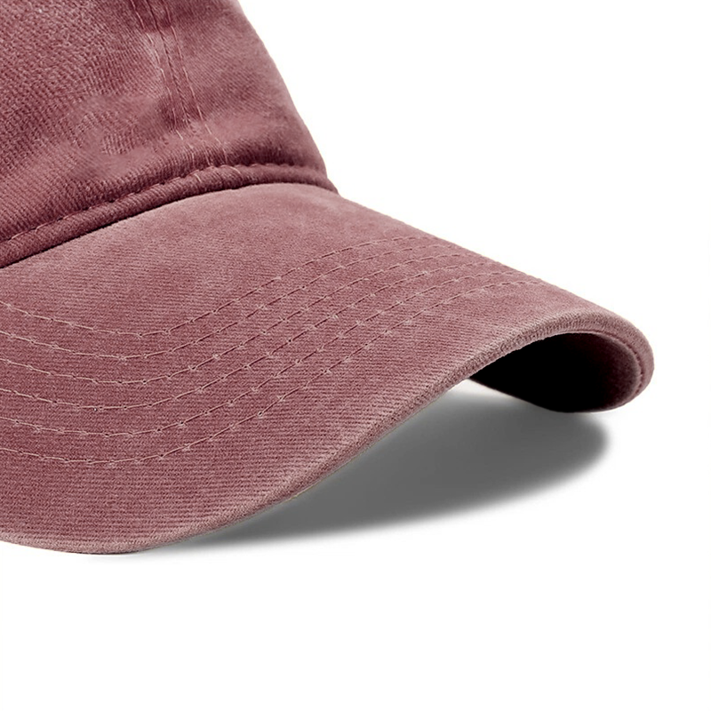 Custom Embroidered Logo/Text -  Personalized Vintage Washed Baseball Cap