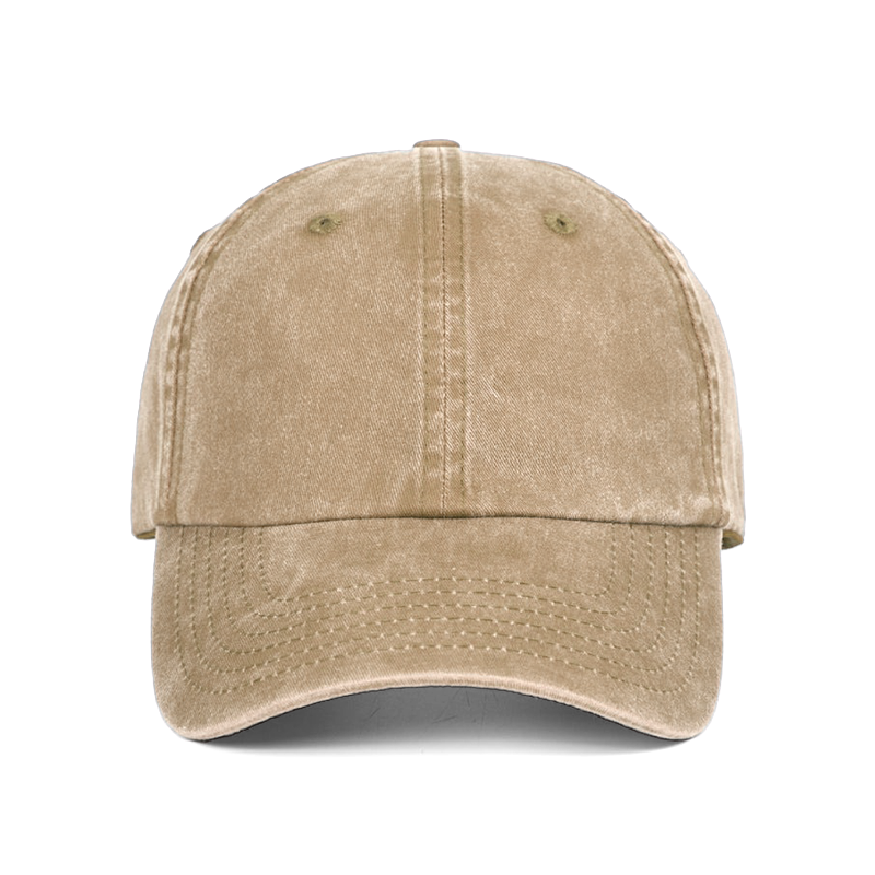 Custom Embroidered Logo/Text -  Personalized Vintage Washed Baseball Cap
