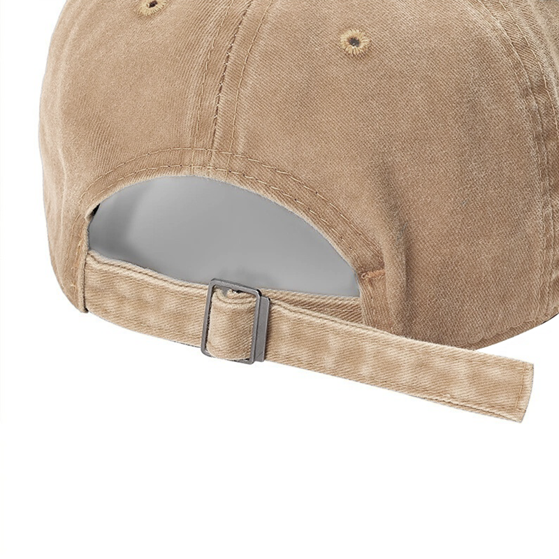 Custom Embroidered Logo/Text -  Personalized Vintage Washed Baseball Cap