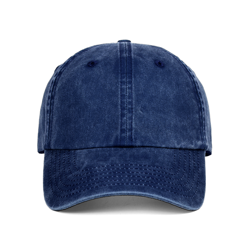 Custom Embroidered Logo/Text -  Personalized Vintage Washed Baseball Cap
