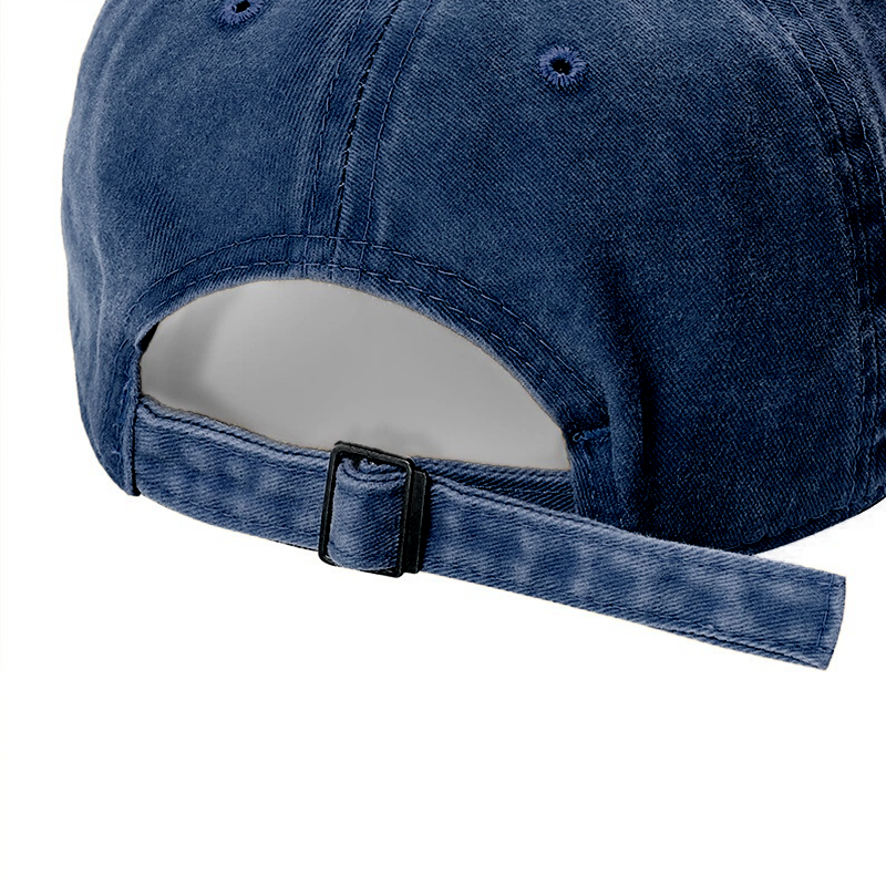 Custom Embroidered Logo/Text -  Personalized Vintage Washed Baseball Cap