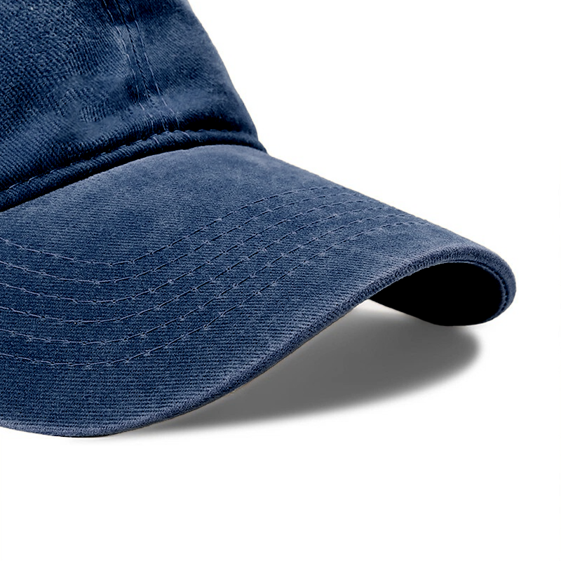 Custom Embroidered Logo/Text -  Personalized Vintage Washed Baseball Cap