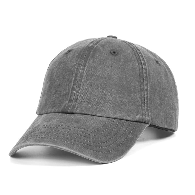 Custom Embroidered Logo/Text -  Personalized Vintage Washed Baseball Cap
