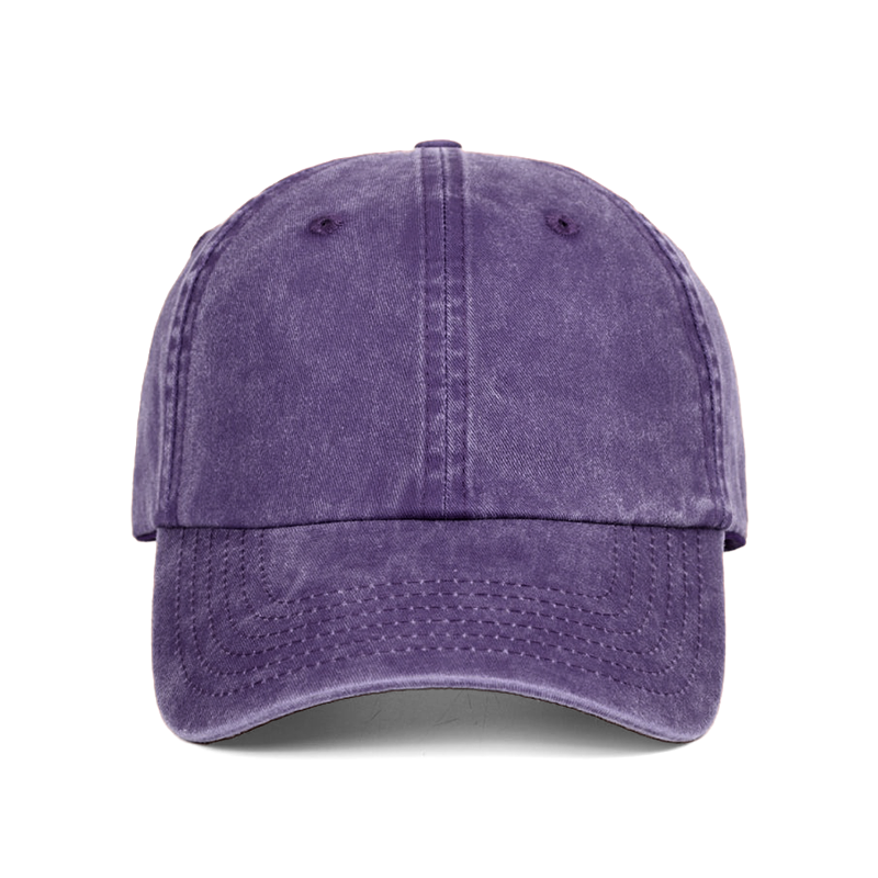 Custom Embroidered Logo/Text -  Personalized Vintage Washed Baseball Cap