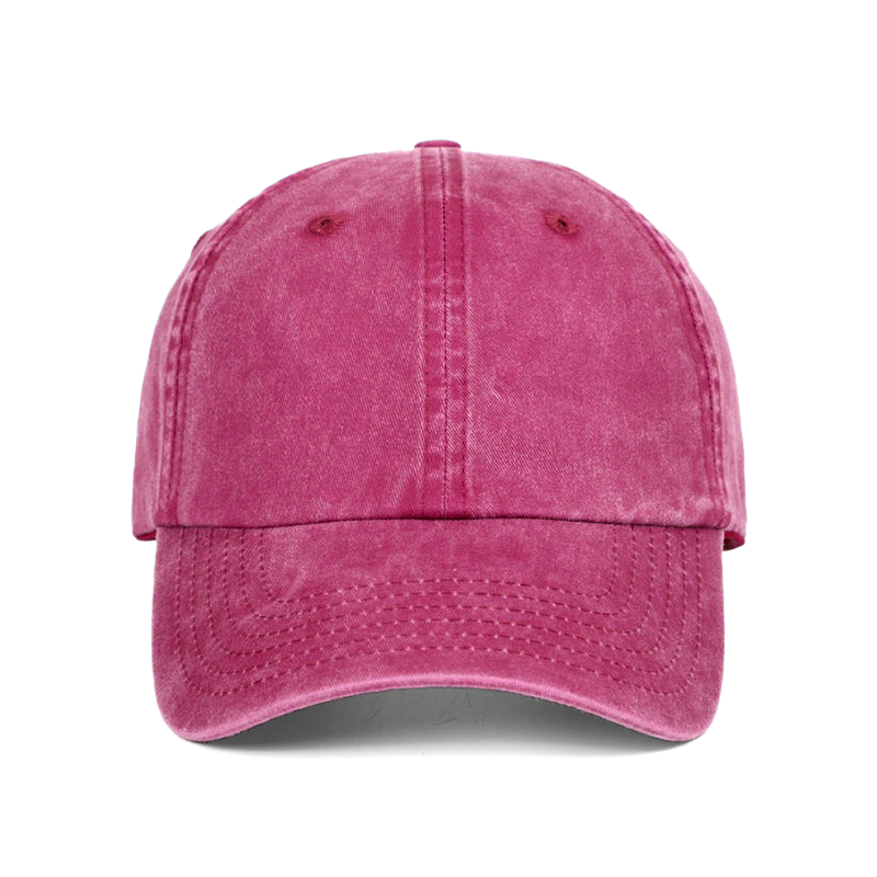 Custom Embroidered Logo/Text -  Personalized Vintage Washed Baseball Cap