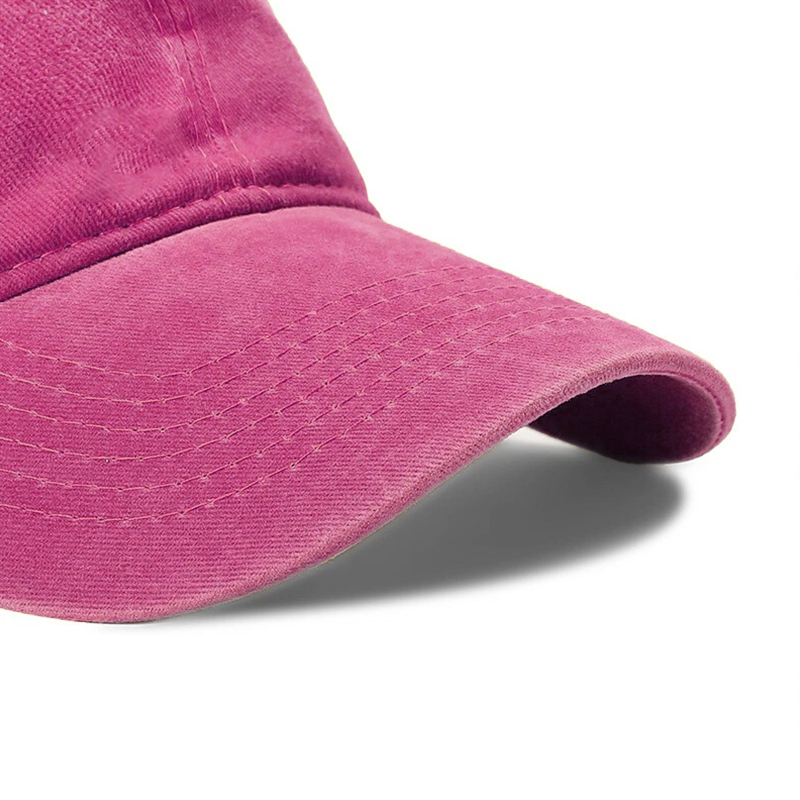 Custom Embroidered Logo/Text -  Personalized Vintage Washed Baseball Cap